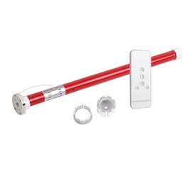 Rollerhouse 28mm(1-1/8 Inches) Round Tube Battery Roller Shade Motor Kit with Remote Control for Electric Window Blinds