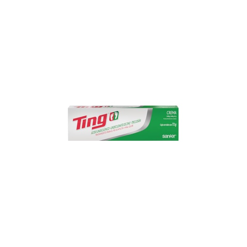Ting Crema, Antimicótico para pie de atleta, úsalo todos los