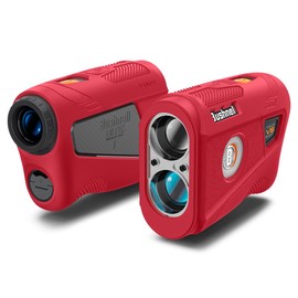 Spigen - Funda de silicona para telémetro de golf diseñada para Bushnell Telémetro Tour V6 Shift Funda protectora para transporte, accesorios de telémetro de golf, color rojo