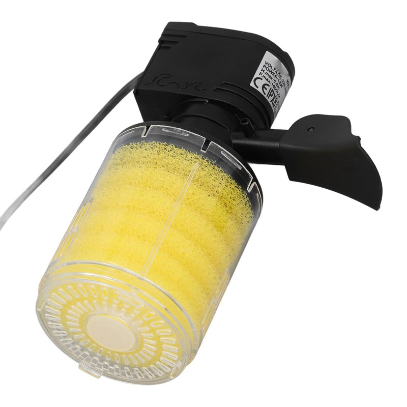 Filtro Sumergible para Acuario, Filtro Interno Reutilizable para Pecera para