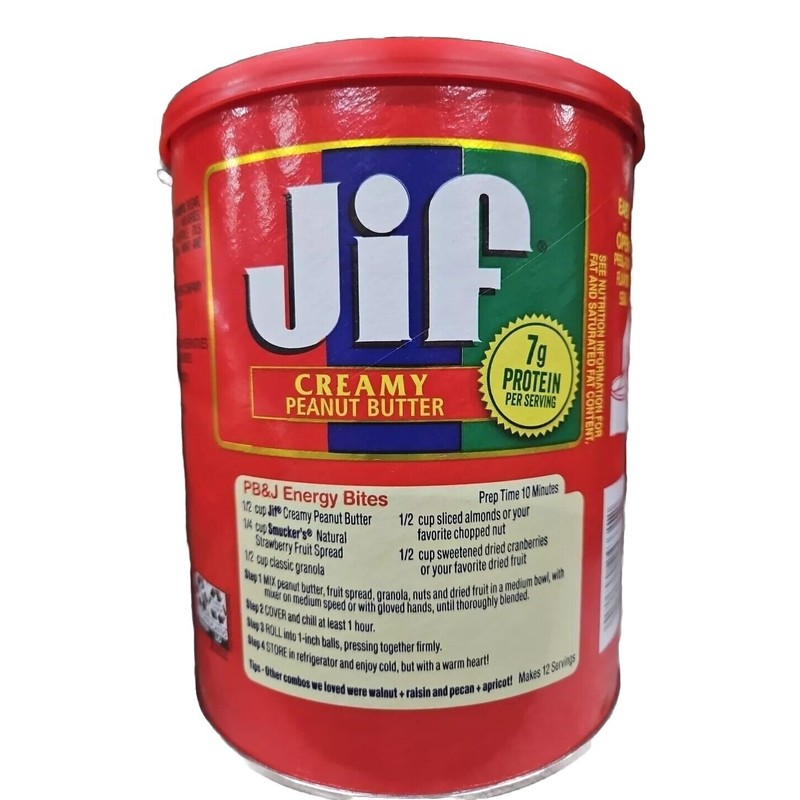 Jif Creamy Peanut Butter 4 Pounds