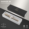 Parker IM Premium Fountain Pen | Brushed Metal with Gold