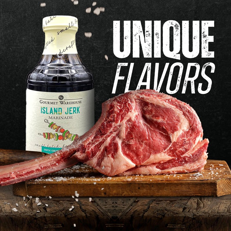 Gourmet Warehouse Small Batch Island Jerk Marinade - Made With