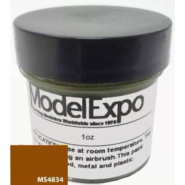 Model Shipways 1 Oz. Hull Umber - Model Expo Paint - MS4834Model Shipways