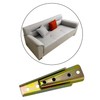 2 Sets Heavy Duty Metal Sofa Connectors Mounting Brackets