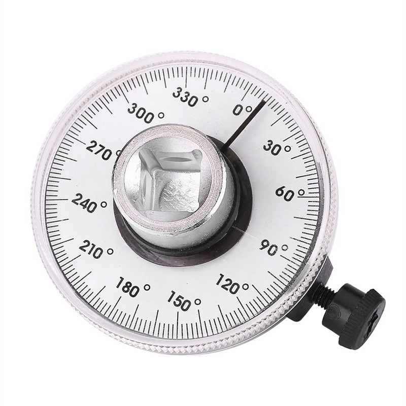 Car Rotary Protractor 1/2 Inch 360 Degree Torque Angle Measuring
