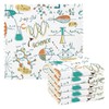 Science Lab Objects Print Microfiber Dish Cloths 6 Pack Dish