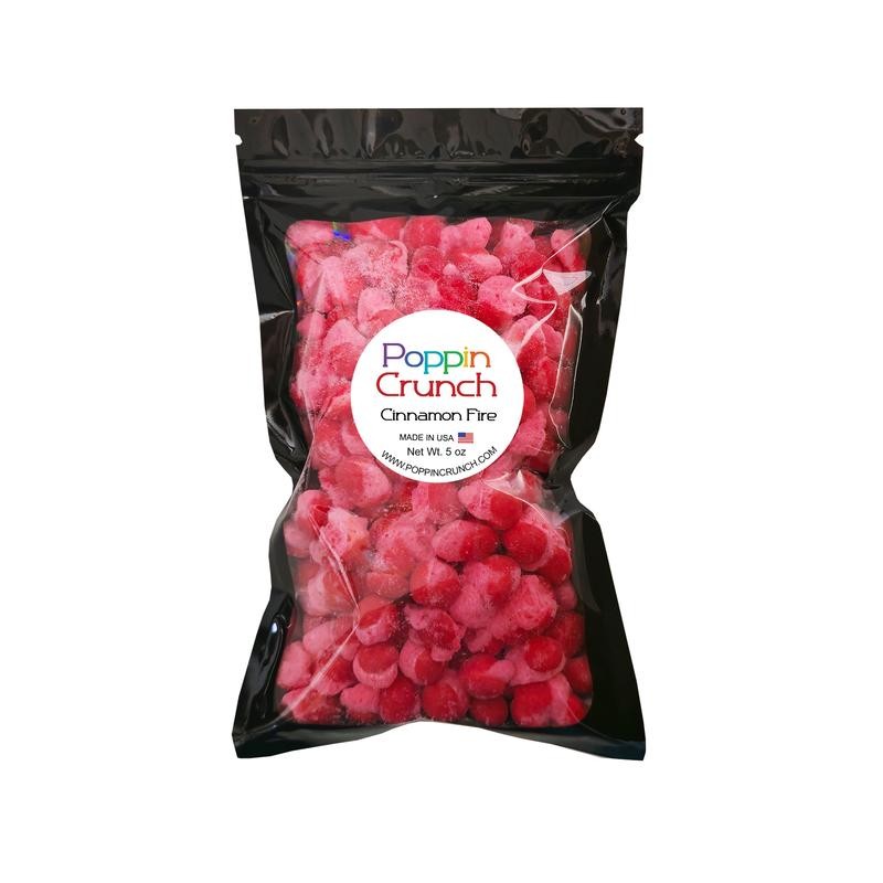 Poppin Crunch Freeze Dried Sweet and Spicy Cinnamon Fire Candy