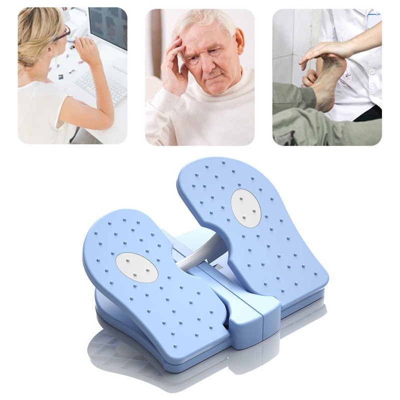 Foot Stepper Machine Reinforced Nylon Mini Stepper Trainer Quiet Folding