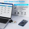 CAC Reader, DOD Military USB C Common Access CAC Card
