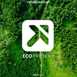 TriggerPoint Eco GRID 1.0 Foam Roller for Muscles, Massage Roller, Targeted Massage, Eco-Friendly, Recycled Packaging, Beige, 13''/33cm