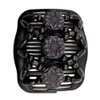 LOVEF Women Magic Hair Combs Wood Beaded Stretch Double Side