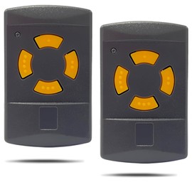 433.92 MHz Garage Door Opener for Handheld Transmitter, Garage Door Remote Control Compatible with Hörmann 433 MHz Hormann HSM2 HSM4 HS1 HS2 HS4 HSE2 HSZ1 HSZ2 HSP4 Pack of 2