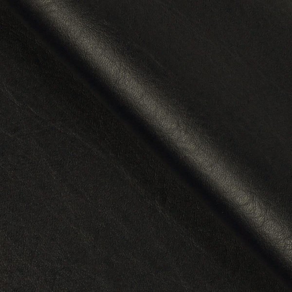 Panel of Imitation Leather 50 x 70 cm Quality Colours, Ideal for Clothing, DIY, Waterproof to Choose from 27 Colours (Black)