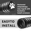 GKmow Pack-5 Tire Valve Stem Cap Cover, Dog Paw Tire