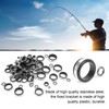 Telescopic Surf Casting Rod Guides Tip Tops Repair Kit Fishing