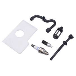 Cancanle Air Filter Fuel Filter Oil Filter Spark Plug Oil Hose Fuel Line For Stihl 017 018 MS170 MS180 MS 170 180 Chainsaw