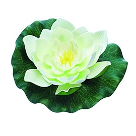 Pontec PondoLily Decorative Pond Lily Pads White