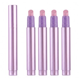 5 Pack Cuticle Oil Pusher Pen, 2-in-1 Ceramic Cuticle Pusher & Nail Oil Pen, Nail Care Tool for Manicure Pedicure, Repairs Dry Cuticles Hangnails & Damaged Nails