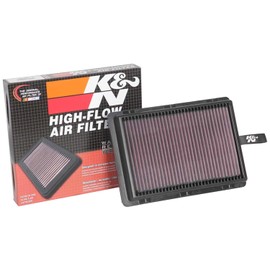 K&N 33-5046 Filtro Aire Motor Reutilizable Limpia 75000 Millas Lavable Alta Calidad Multi para Hyundai/Kia Tucson Sportage 16-20