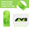 3PCS Foam Pipe Insulation Cutter Tool, Cutting Guide Clip 3