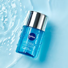 NIVEA NIVEA Hydra Skin Effect Hyaluronic Acid Serum (100ml), Light Weighted Face Serum Provides Intense 72H Hydration for Plumped Up and Glowing Skin. 20 Sec. Rapid Absorption