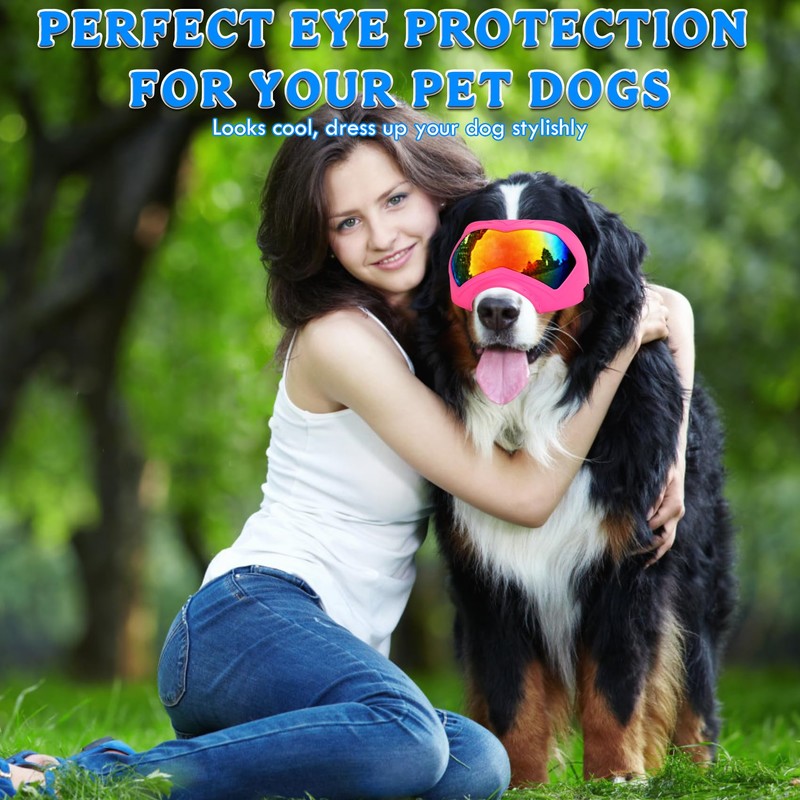 Large Dog Sunglasses Dog Goggles Pet Glasses Pet Eyewear with