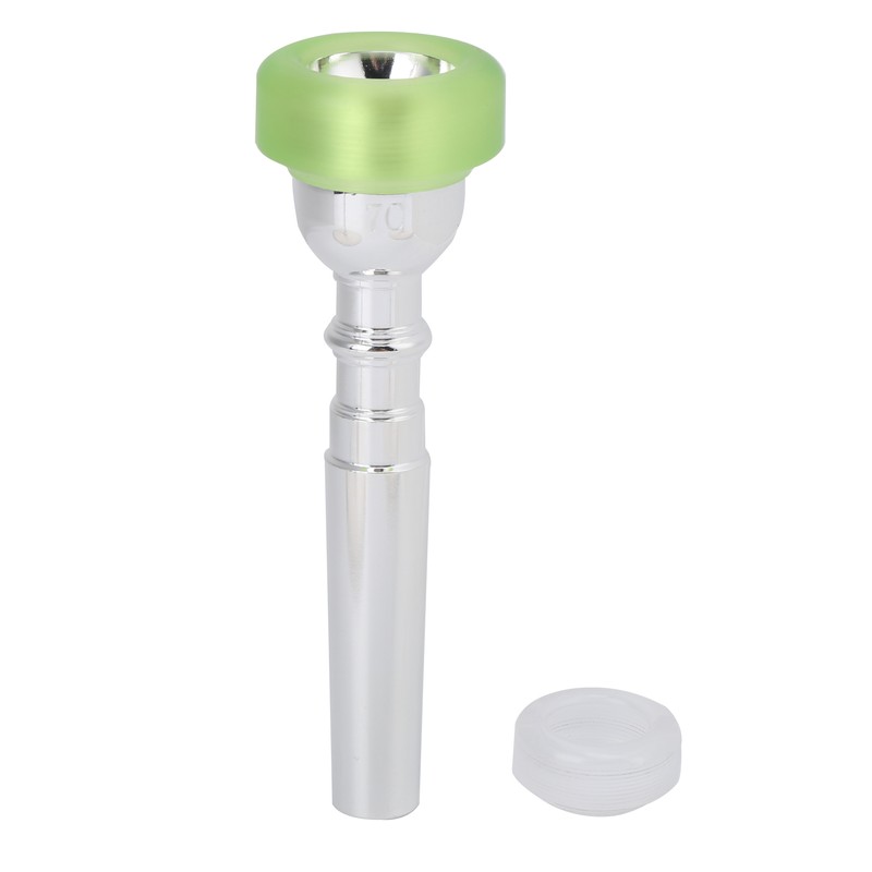 9.8mm 7C Trumpet Mouthpiece with Cover Silvering Durable Universal Musical
