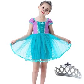 IOZO Princess Dress, Children's Cosplay, Girls, Christmas Cosplay, Kids Dress, Halloween Costume, Amusement Park, Flower Girl, Princess Dress, Cute, Transform into a Princess, Kids Dress, Birthday