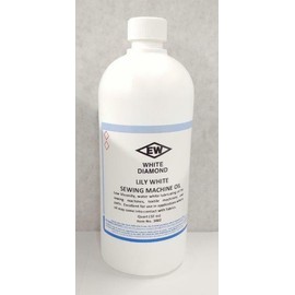lily white 1 quart Industrial Sewing Machine Lily White Oil mad in USA