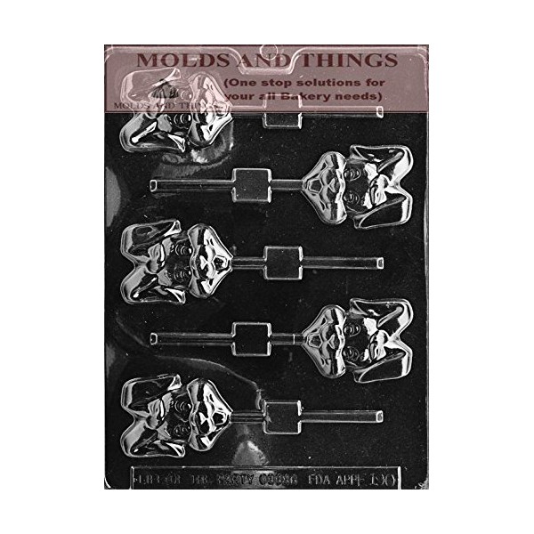 FLOP-EARED BUCK TOOTH Easter Chocolate candy mold With Copywrited Candy