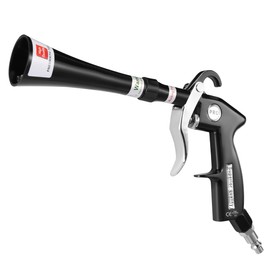 Tornado Air Blow Gun for Car Detailing - High Pressure Dry Cleaning Gun with Adjustable Brass Nozzle, Quickly Blasts Dust & Dirt, Works with Air Compressor