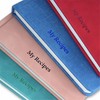 VESSALICO - Blank Recipe Book with Hard, Waterproof cover, Measurement