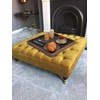 Gurfuy Extra Large Square Ottoman Table Tray 20" - Rustic
