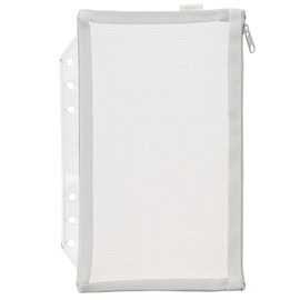 Raymay Fujii KP56MG Binder Kept Mesh Pouch Refill A5 Moon Gray