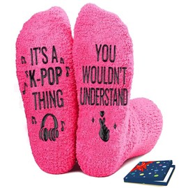 AURIXTAL Kpop Gifts for K-POP Lovers Fans Funny Music Socks for Women Men Teen Boy Girl