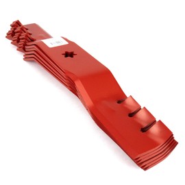 MowerPartsGroup (6) Reaper Mulching Blades Compatible with Cub Cadet 50" 742-04053 Made in USA