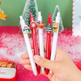 Artbox/Hosa Stationery Artfield Christmas Patch Gel Pen / 아트박스호사문구 아트필드 크리스마스 패치 중성펜