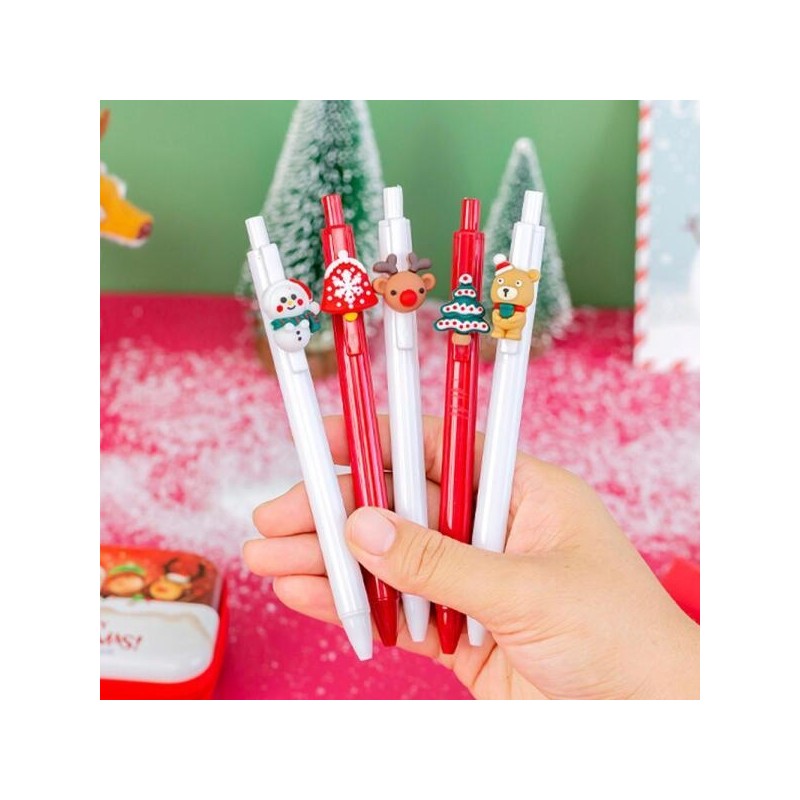 Artbox/Hosa Stationery Artfield Christmas Patch Gel Pen / 아트박스호사문구 아트필드