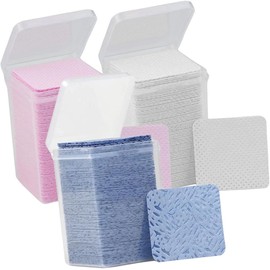minkissy 2 Uds 3 Pegamento De Pestañas Limpieza Limpiador De Extensiones De Pestañas Toallitas De Limpieza Limpiador De Pestañas Esmaltes De Uñas Almohadilla Toallitas Removedoras De