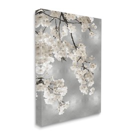 Stupell Industries Spring Blossoms White Flowers Tree Branch, Designed by Kate Bennett Canvas Wall Art, 24 x 30