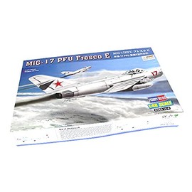 RCECHO® Hobby Boss Aircraft Model 1/48 Model Aircraft MiG-17 PFU Fresco E Scale Hobby 80337 B0337 with RCECHO® Full Version Apps Edition