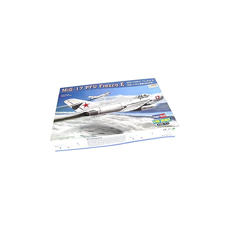 RCECHO® Hobby Boss Aircraft Model 1/48 Model Aircraft MiG-17 PFU