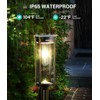 COXSENI Solar Pathway Lights Outdoor 6 Pack, Bright Solar Path