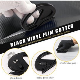 YVPSI Wrapping Paper Cutter VinyWrapping Paper Cutter VinyPack Safety Wrapping Paper Cutter Vinyl Film Cutter Gift Wrap Cutter Tool Car Wraps Knife for Thick Large Rolls