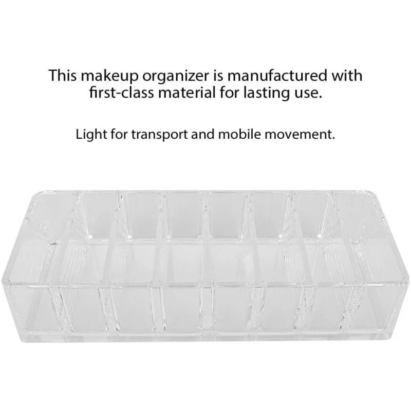 Organizador de Maquillaje Bandeja Organizador De Maquillaje De Acrílico 21cm