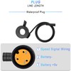 130X Electric Bike Throttle Accelerator, 3 Pin Waterproof Connector Thumb