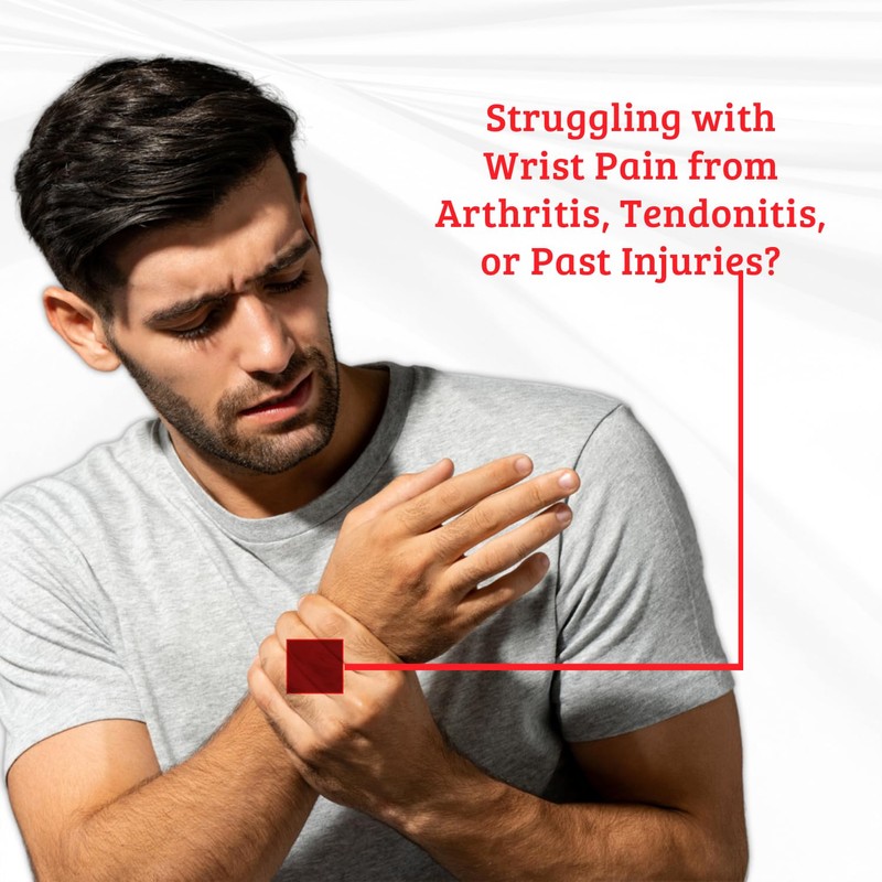 Wrist Protector+ Right & Left Hands Free Pain Management Weightlifting
