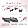 JODSONE 6 in 1 Nail Cutter, Electric Nail File for