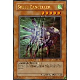 2003 Magician's Force Unlimited # MFC-20 Spell Canceller (UR) / Single YuGiOh! Card in Protective Sleeve